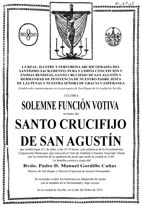 ORLA - San Agustin - Funcion Votiva - Pequeña