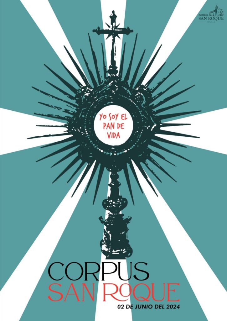 Cartel Corpus Parroquia San Roque 2024