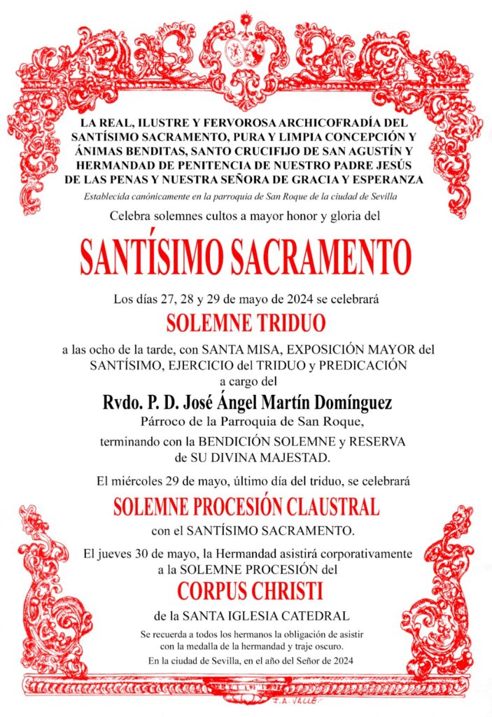 Orla Santisimo Sacramento 2024